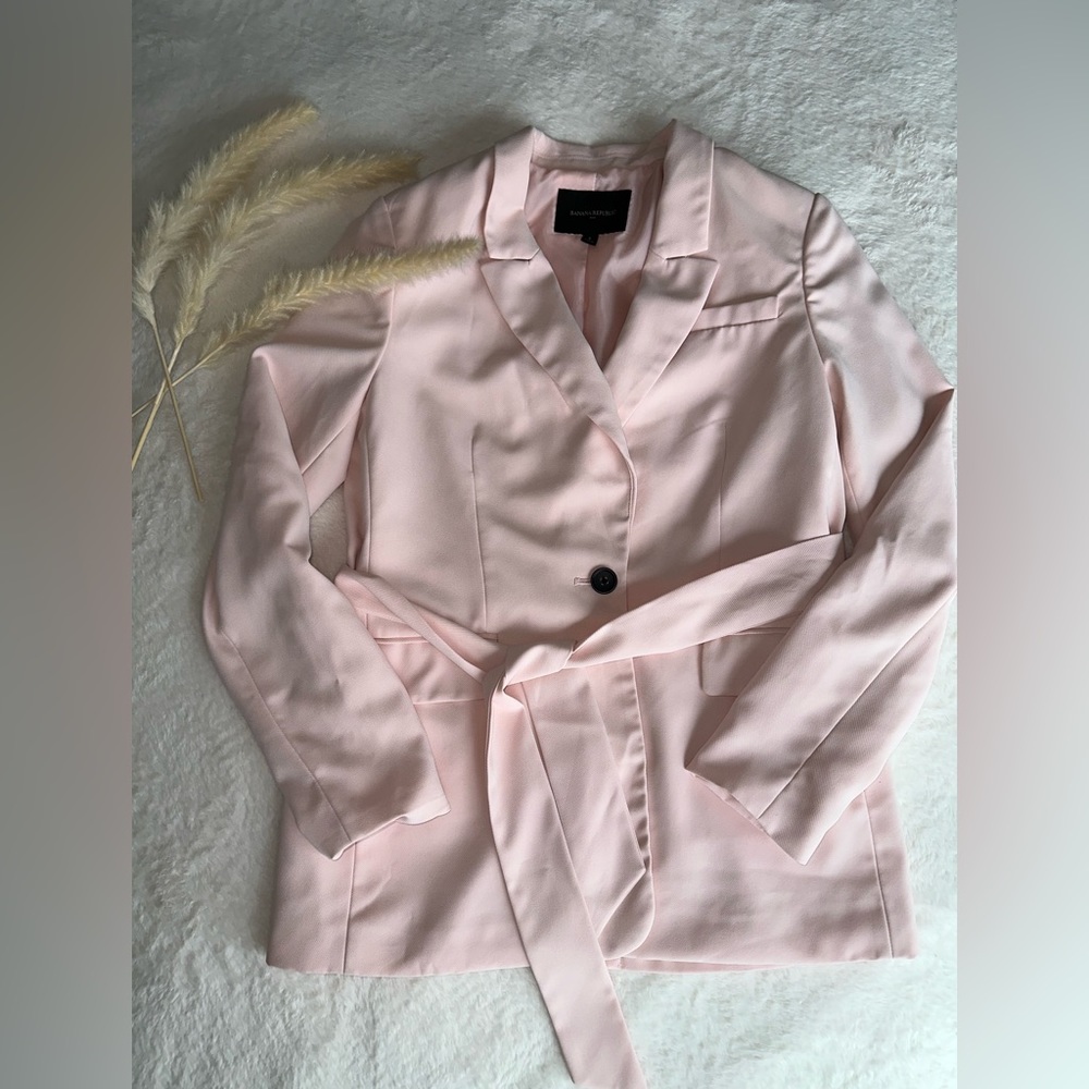 Pink blazer
